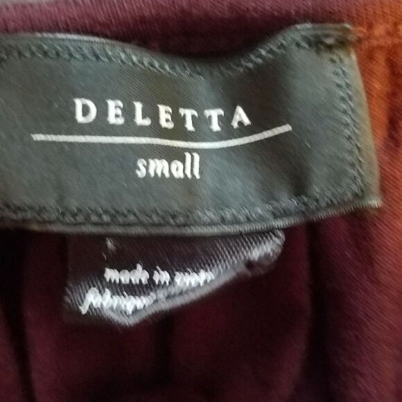 Deletta women's shirt Small Anthorpologie - Picture 4 of 4